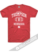 Casey Thompson Nebraska Cornhuskers Rally Football Player Name and Number T Shirt - Red