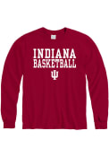 Indiana Hoosiers Basketball T Shirt - Crimson