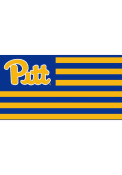 Pitt Panthers Nations Blue Silk Screen Grommet Flag