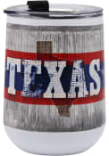 Texas 18oz Stainless Steel Tumbler - White