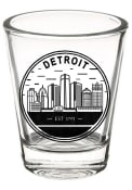 Detroit Circle Skyline 2 oz Shot Glass