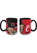 Red Cincinnati Bearcats 15oz Logo Java Mug