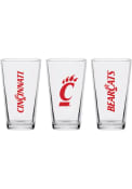 Red Cincinnati Bearcats 16oz Core Pint Glass