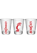 Red Cincinnati Bearcats 2oz Collector Shot Glass