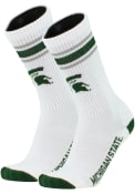 Michigan State Spartans Throwback Crew Socks - Green