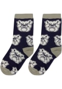 Butler Bulldogs Youth Allover Quarter Socks - Blue