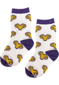 West Chester Golden Rams Youth Allover Quarter Socks - Purple