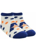 UTA Mavericks Baby Polka Dot Quarter Socks - Blue