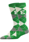 Eastern Michigan Eagles Argyle Argyle Socks - Green