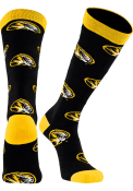 Missouri Tigers Allover Dress Socks - Black