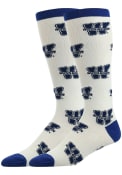 Washburn Ichabods Allover Dress Socks - Blue