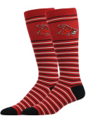 Central Missouri Mules Stripe Dress Socks - Red