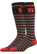 Rutgers Scarlet Knights Stripe Dress Socks - Red