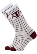 Texas A&M Aggies Stripe Dress Socks - Maroon