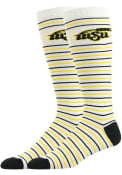 Wichita State Shockers Stripe Dress Socks - Yellow