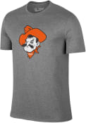 Oklahoma State Cowboys Alternate Logo T Shirt - Grey