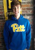 Pitt Panthers Primary Team Logo Hooded Sweatshirt - Blue