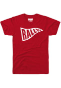 Rally Red Pennant Flag Short Sleeve T Shirt