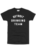 Rally Detroit Drinking Team Black Short Sleeve T Shirt