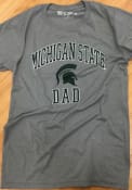 Michigan State Spartans Grey Dad Tee