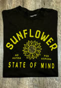 Kansas Brown Sunflower State of Mind Short Sleeve T Shirt