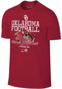 Oklahoma Sooners 2019 College Football Playoff Bound T Shirt - Cardinal