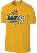 Pitt Panthers 2021 ACC Champions T Shirt - Gold