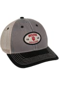 Indiana Hoosiers Troy 2T Meshback Adjustable Hat - Grey