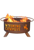 Wyoming Cowboys 30x16 Fire Pit