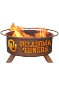 Oklahoma Sooners 30x16 Fire Pit