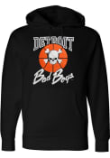 Detroit Bad Boys Hooded Sweatshirt - Black
