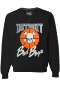 Detroit Bad Boys Crew Sweatshirt - Black
