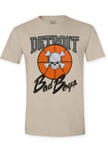 Detroit Pistons The Original Basic T Shirt - Tan