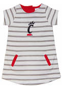 Red Toddler Girls Cincinnati Bearcats French Terry Dresses