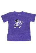 K-State Wildcats Toddler Knobby Primary Logo T-Shirt - Purple