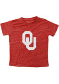 Oklahoma Sooners Toddler Knobby Primary Logo T-Shirt - Cardinal