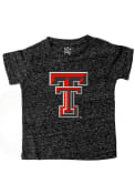Texas Tech Red Raiders Toddler Knobby Primary Logo T-Shirt - Black
