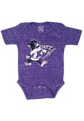 Purple Baby K-State Wildcats Baby Graphic One Piece
