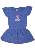 Kansas Jayhawks Toddler Girls Primary Logo Dresses - Blue