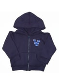 Villanova Wildcats Youth Navy Blue Logo Full Zip Jacket