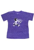Willie The Wildcat Little King Youth Purple K-State Wildcats Knobby Fashion T-Shirt