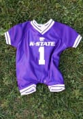 K-State Wildcats Baby Purple Football One Piece