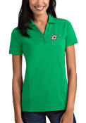 Dallas Stars Womens Antigua Tribute Polo Shirt - Green