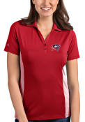 Columbus Blue Jackets Womens Antigua Venture Polo Shirt - Red