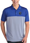 San Jose Earthquakes Antigua Venture Polo Shirt - Blue