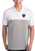 DC United Antigua Venture Polo Shirt - White