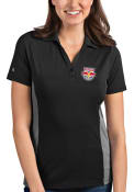 New York Red Bulls Womens Antigua Venture Polo Shirt - Grey