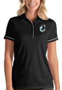 Minnesota United FC Womens Antigua Salute Polo Shirt - Black