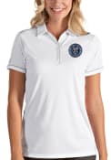 New York City FC Womens Antigua Salute Polo Shirt - White