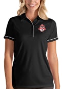 Toronto FC Womens Antigua Salute Polo Shirt - Black